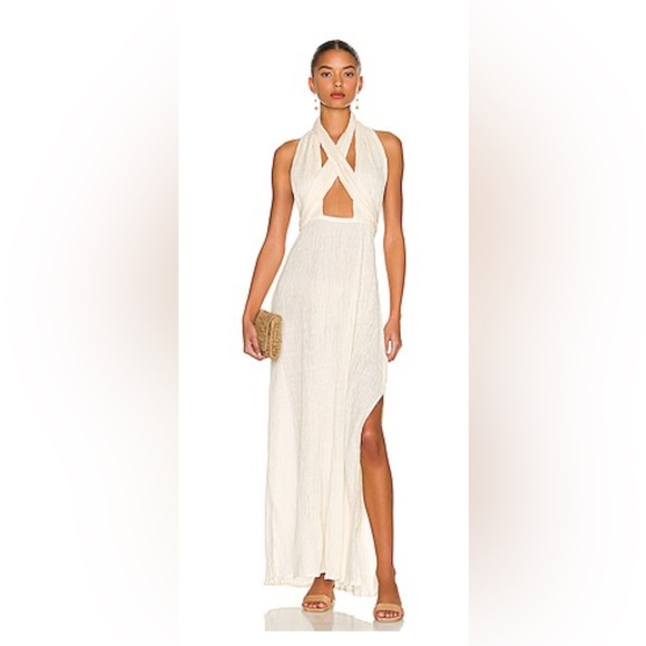chinese dress ladies Jarlo's Aurora Cowl Back Maxi Dress with Lace Detail in Pink Satin
